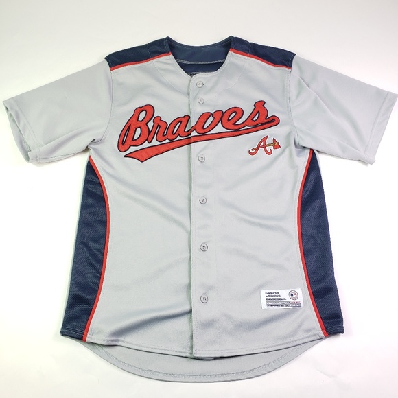 gray braves jersey